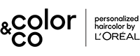 Color & Co personalized hair color by L'Oreal logo Color & Co personalized hair color by L'Oreal logo