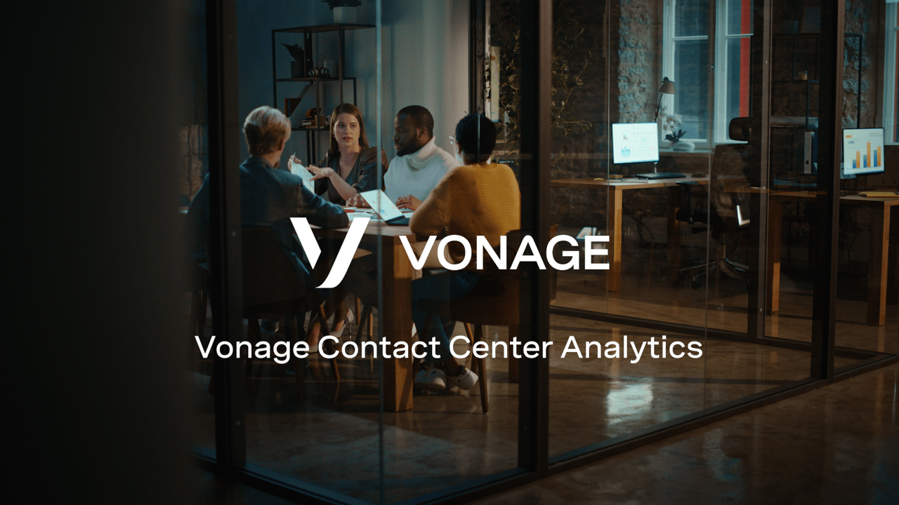 Optimise Customer Experience with Vonage Contact Center Analytics Vonage Contact Center Analytics