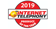 TMC Internet Telephony 2019 Product of the Year 2019 Internet telephony product of the year logo